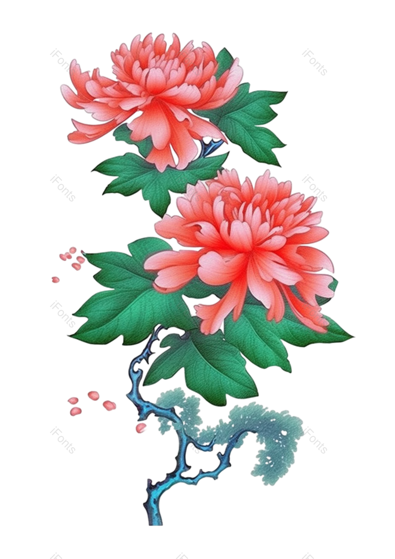 叶子图片,复古元素,元素PNG,清新免抠素材